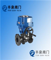 電動帶手輪球閥